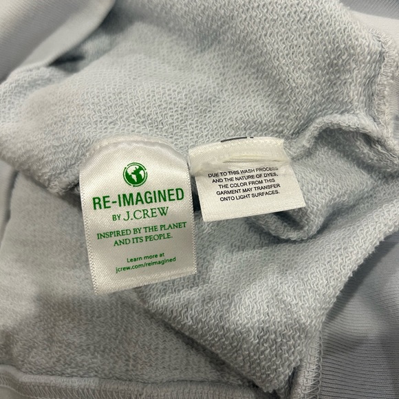 💥PRICE⬇️ J CREW • Lt . Blue Vintage Fleece • S - Picture 6 of 8